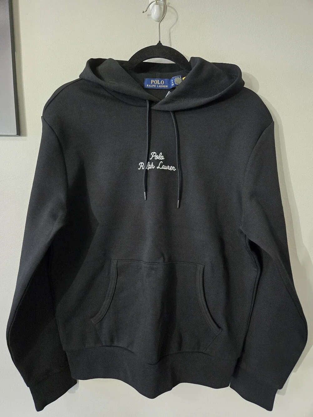 Polo Ralph Lauren Men's Logo Double Knit Hoodie, S, NWT